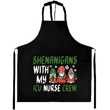 Discover Shenanigans With My ICU Nurse Crew Saint Aprons