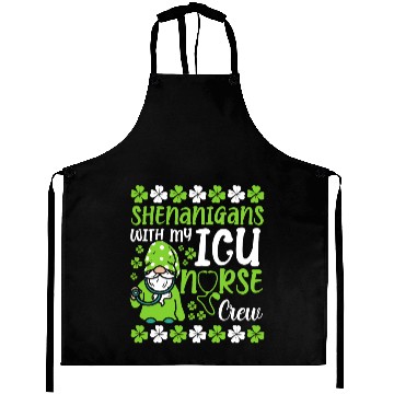 Discover Shenanigans With My ICU Nurse Crew Saint Aprons