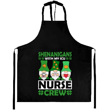 Discover Shenanigans With My ICU Nurse Crew Saint Aprons