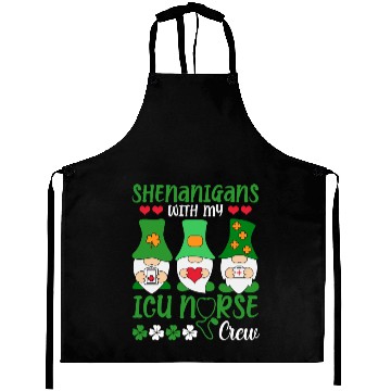 Discover Shenanigans With My ICU Nurse Crew Saint Aprons