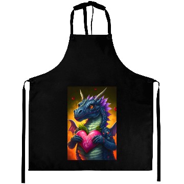 Discover Dragonheart love dragon Aprons