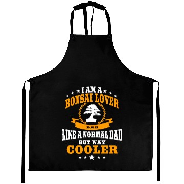 Discover Bonsai Lover Dad For Men Aprons