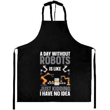 Discover Robot Robotics Engineer A Day Aprons