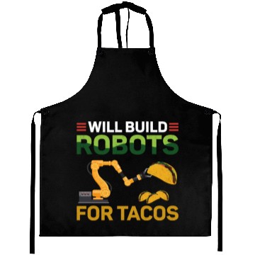 Discover Robot Robotics Engineer Taco Will Aprons