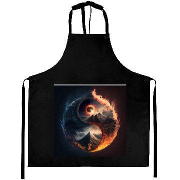 Discover Ying Yang  Aprons