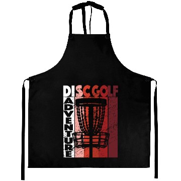 Discover Disc Golf Adventure Retro Frisbee Golf Aprons