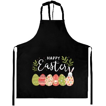 Discover Happy Easter Spring Flowers Bunny Rabbit Egg Hunt Aprons