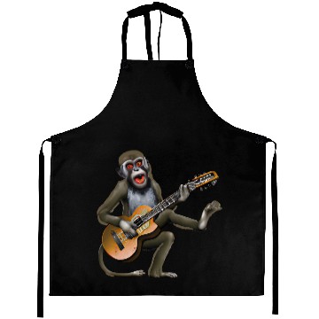 Discover Guitar monkey Aprons
