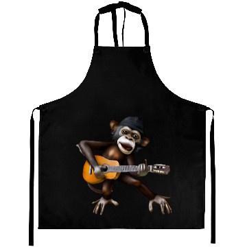 Discover Guitar monkey Aprons