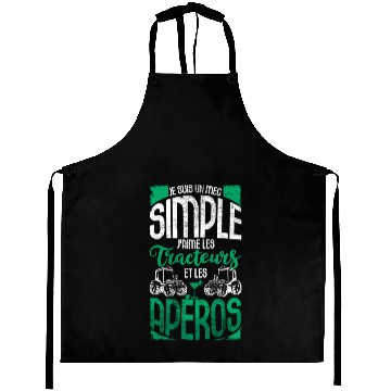 Discover Simple Guy Like Tractor Alcohol Driver Farmer Aprons
