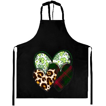Discover St Patrick’s day, Shamrock, Clover Distressed Aprons
