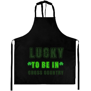 Discover Cross Country Runner, St Patrick's Day Gift Aprons