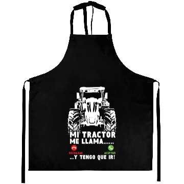 Discover Tractor Calls Me I Must Go Driver Farmer Aprons