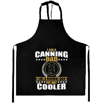 Discover Funny Canning Dad Design Aprons