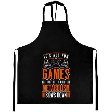 Discover Gamer Gaming Computer Game Aprons