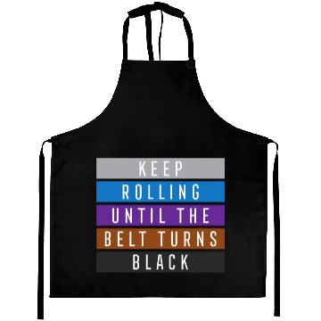 Discover Keep Rolling Jiu Jitsu idea for BJJ, Jujitsu Gift Aprons