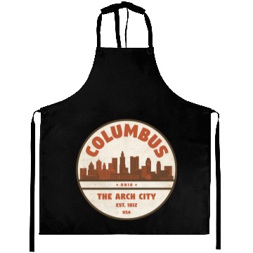 Discover Columbus Ohio Aprons