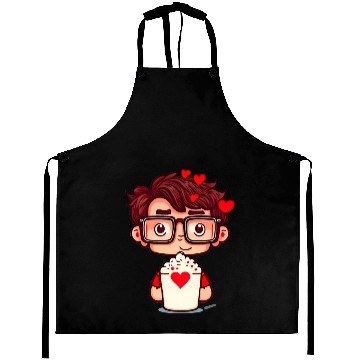 Discover Popcorn Movie Guy Aprons