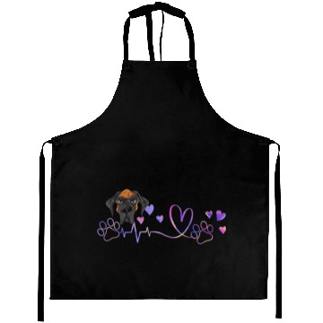 Discover Great Dane Heartbeat Aprons