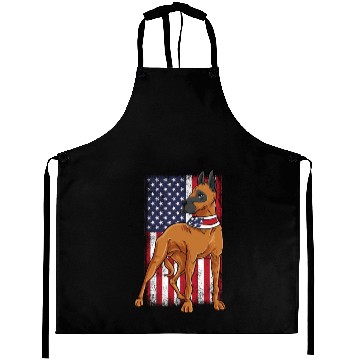 Discover Great Dane USA Flag Aprons