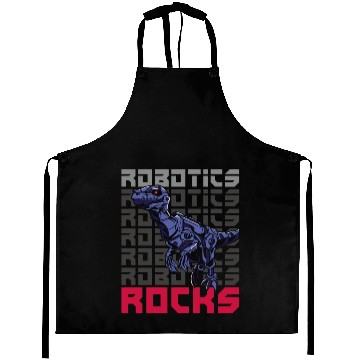 Discover Robot Robotics Engineer T-Rex Aprons