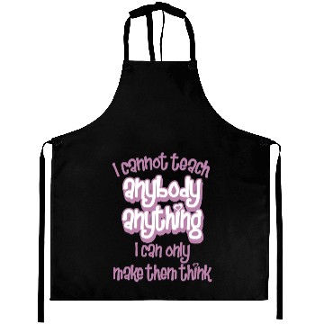 Discover Teacher School Funny Student Education Teaching Aprons