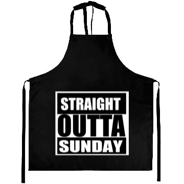 Discover straight outta sunday Aprons