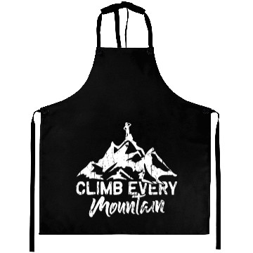 Discover Climb Every Mountain - Hiking Aprons