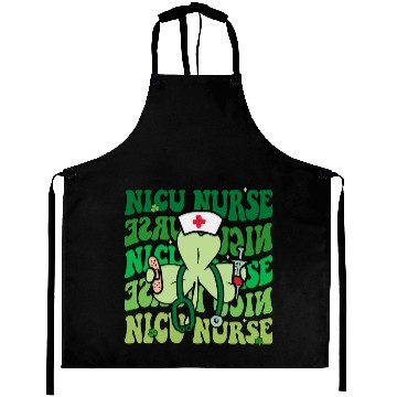 Discover Groovy NICU Nurse Funny St Patrick's Day Aprons