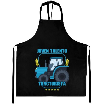 Discover Young Talented Tractor Driver Love Farm Farmer Aprons