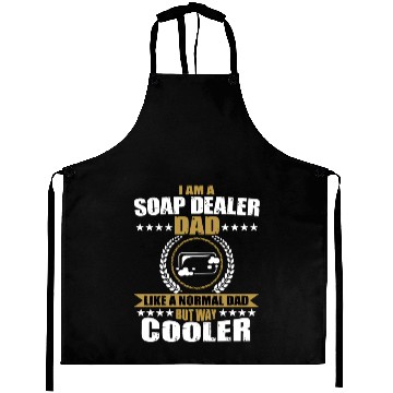 Discover Funny Soap Dealer Dad For Men Aprons