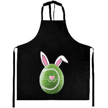 Discover Funny Easter Easter Egg Tennis Tennisball Aprons
