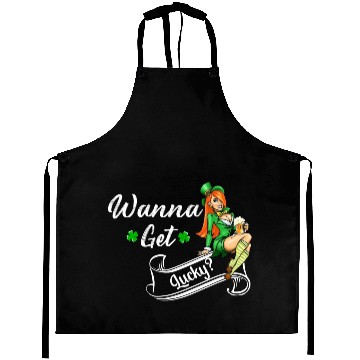 Discover Wanna Get Lucky? St. Patrick's Day Aprons