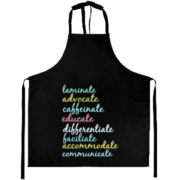 Discover Special Education Teacher Laminate Advocate Caffei Aprons