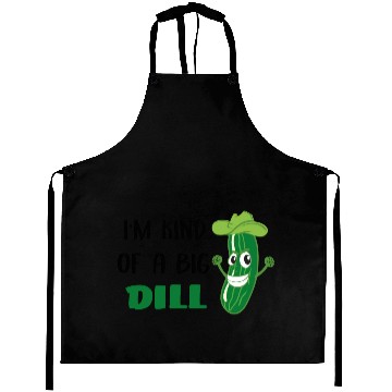 Discover I'm Kind of a Big Dill Cute Pickle for Baby, Baby Aprons