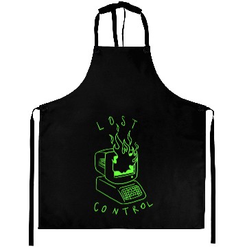 Discover Lost Control: A Retro Computer Inspired Design Aprons