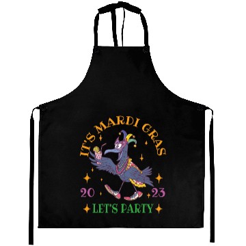 Discover It's Mardi Gras 2023 Lets Party Aprons