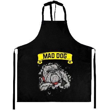 Discover Mad Dog - Pitpull Lover Aprons