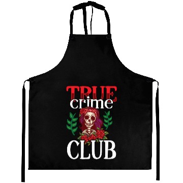 Discover True Crime Murder Spy Crime Interest Gift Idea Aprons