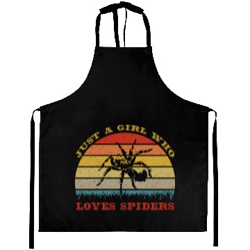 Discover Spider Lover Aprons