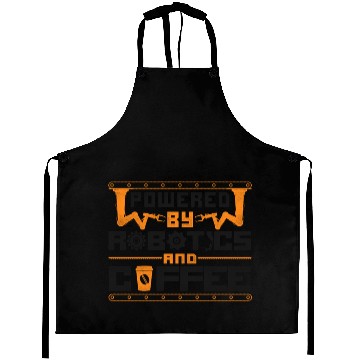 Discover Robot Robotics Engineer Coffee Aprons