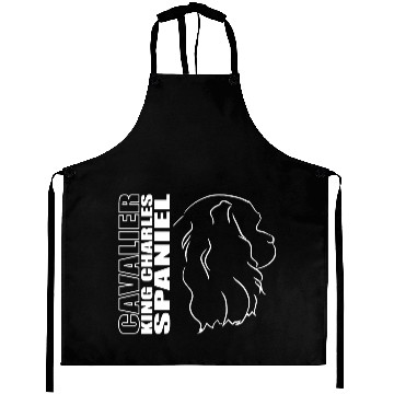 Discover Cavalier King Charles Spaniel Profile dog mom Aprons