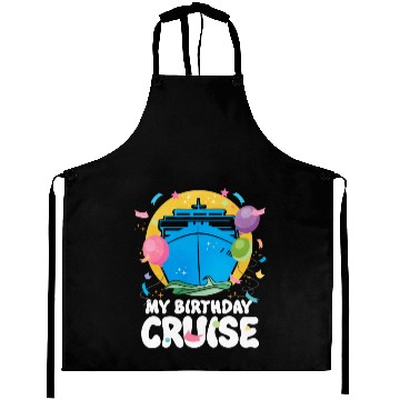 Discover My Birthday Cruise Aprons