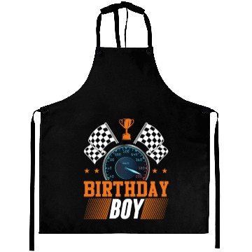 Discover Birthday Boy Car Racing Aprons