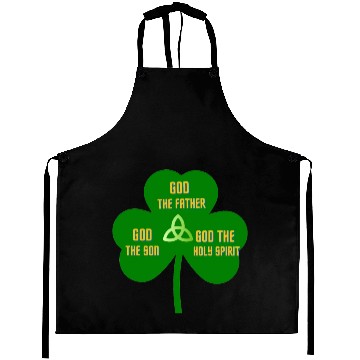 Discover Holy Trinity Shamrock St Patrick Religious Aprons