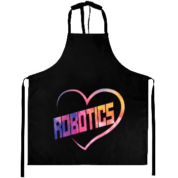 Discover Robot Robotics Engineer Watercolor Aprons