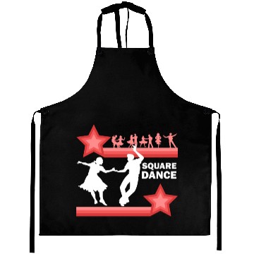 Discover Western Traditional Square Dance Retro Dancing Aprons