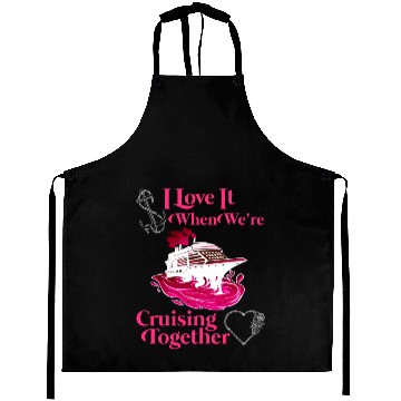 Discover Cruising Together Cruise Vacation Spring Break Aprons