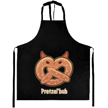 Discover Pretzelbub - sweet devil Beezlebub Aprons