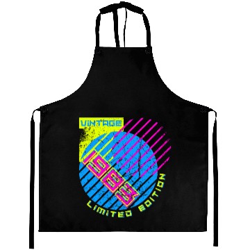 Discover 40th Birthday Vintage 1983 Aprons